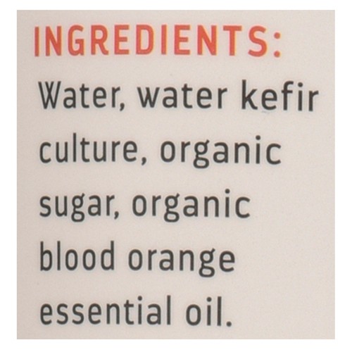 Squamish Water Kefir Sparkling Water Kefir Blood Orange 355 ml (can)