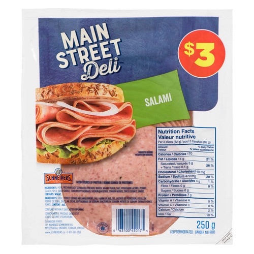 Main Street Deli Salami 250 g
