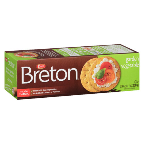 Dare Breton Crackers Garden Vegetable 200 g