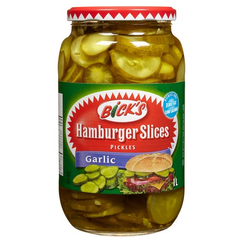 Bick's Pickles Hamburger Slices Garlic 1 L