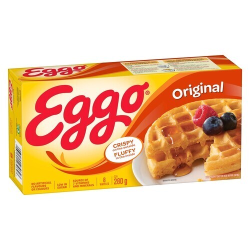Kellogg's Eggo Frozen Waffles Original 280 g 