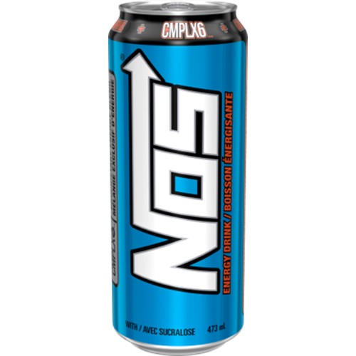 NOS Zero Sugar Energy Drink 473 ml (can)
