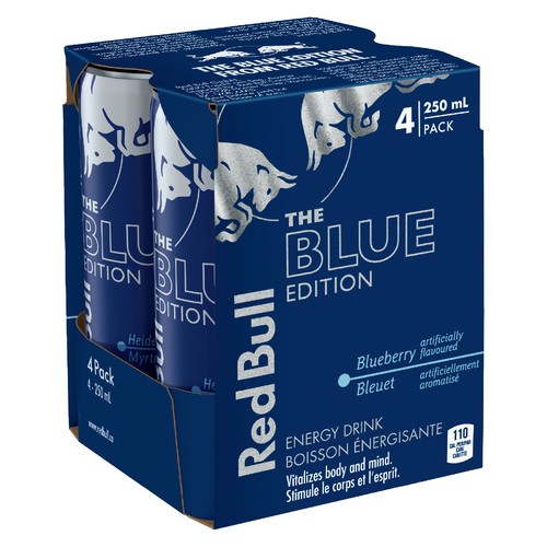 Red Bull Energy Drink Blueberry 4 x 250 ml (cans)