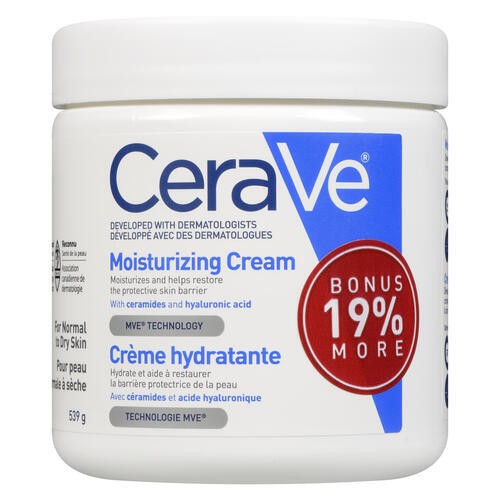 Cerave Moisturizing + Sticker Cream 539 ml