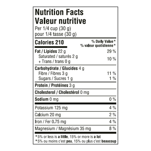 Prana Organic Raw Pecans Halves 180 g