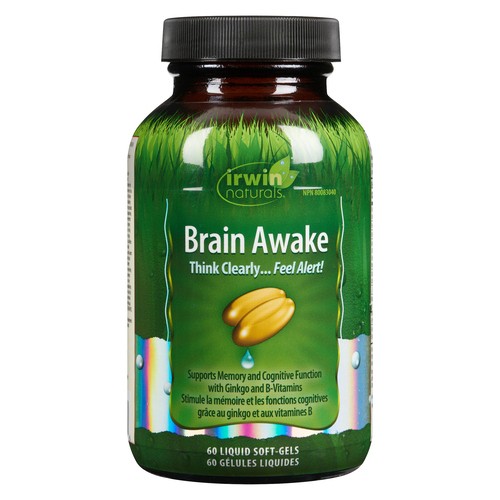 Irwin Naturals Brain Awake Vitamins 60 EA