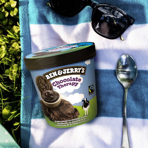 Ben & Jerry's Ice Cream Chocolate Therapy With Fairtrade Ingredients 473 ml
