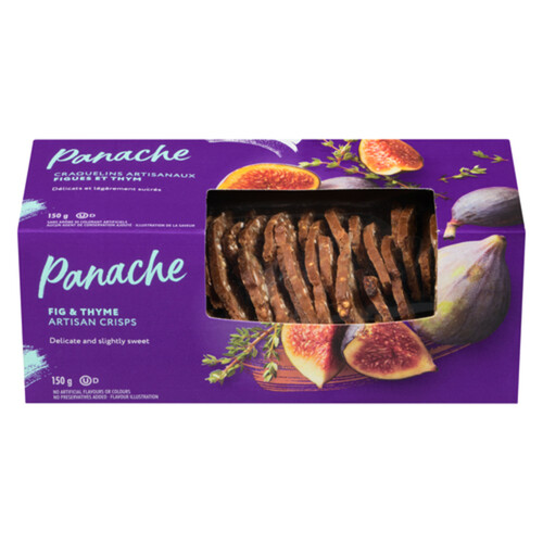 Panache Artisan Crisps Fig & Thyme 150 g
