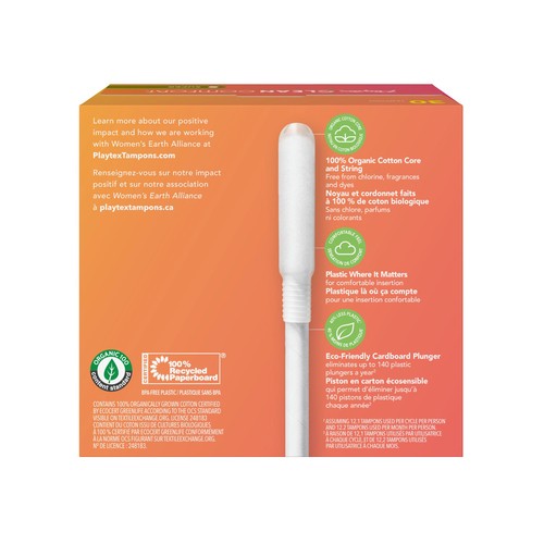 Playtex Clean Comfort Tampons Super 30 Tampons 