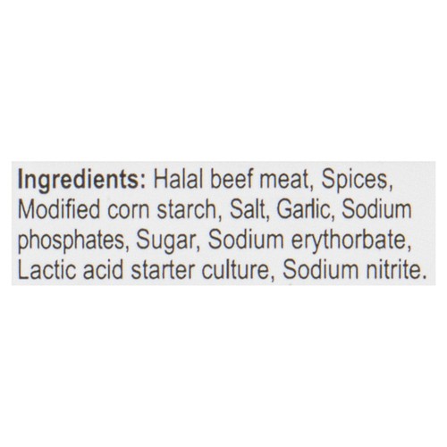 Solmaz Sojuk Beef Sausage Chub Hot 350 g