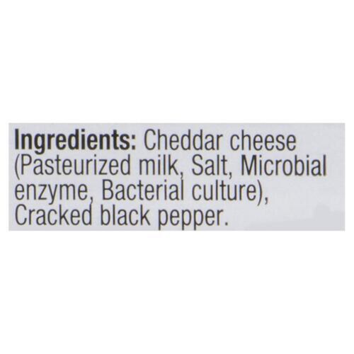 Castello Sliced Cheese Cheddar Cracked Black Pepper 5 Slices 150 g