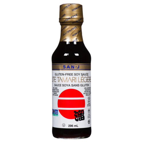 San-J Gluten-Free Soy Sauce Light Tamari 296 ml