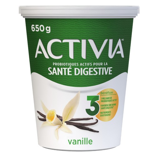 Activia Yogourt probiotique saveur vanille 650 g