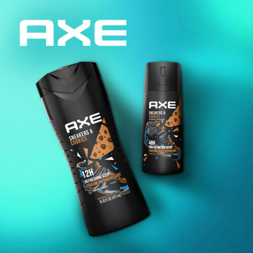 Axe Dual Action Deodorant Body Spray Sneakers And Cookies 113 g