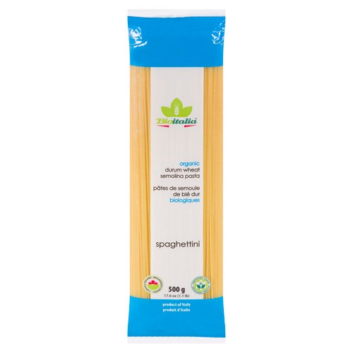 Bioitalia Organic Pasta Semolina Durum Wheat 500 g 
