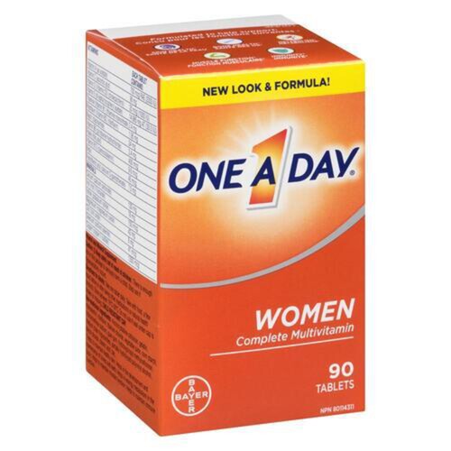 One A Day Complete Multivitamin For Women 90 Tablets