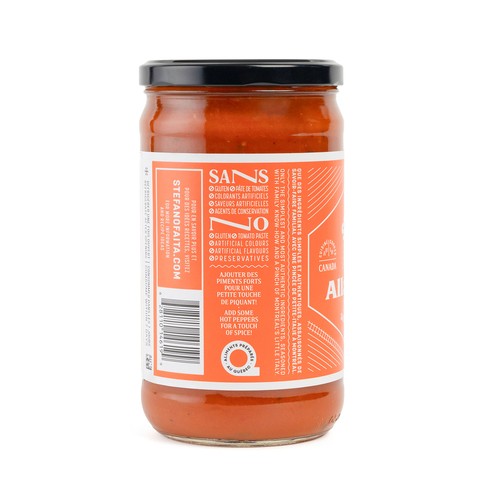 Stefano Faita Tomato Sauce Alla Vodka 648 ml