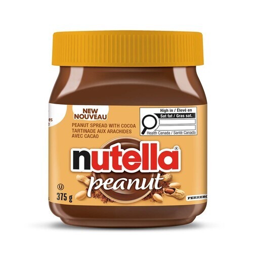 Ferrero Canada Nutella Peanut Spread 375 g