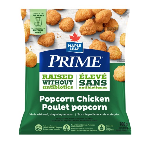 Prime Frozen Popcorn Chicken Breaded 700 g
