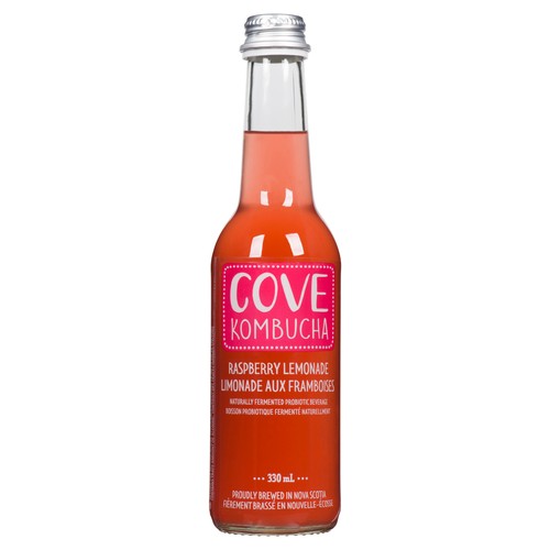 Cove Kombucha Raspberry Lemonade 330 ml