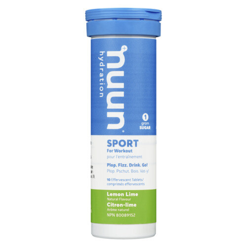 Nuun Active Vitamin Lemon Lime 10 Count