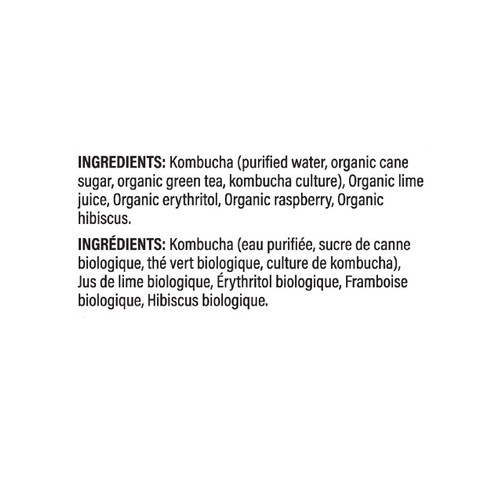 Happy Belly Kombucha Raspberry Limeade 250 ml (can)