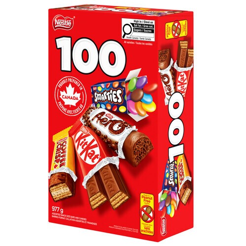 Nestle Peanut-Free Chocolate Assorted Minis 100 Pack 977 g