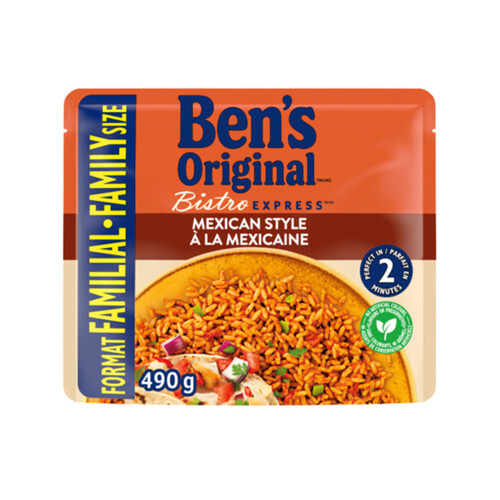 Ben's Original Bistro Express Rice Side Dish Mexican Style 490 g