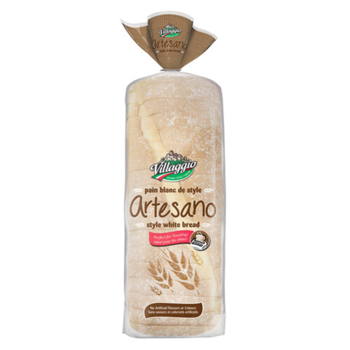 Villaggio White Bread Artesano Style 600 g