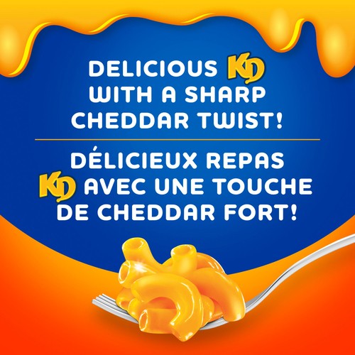Kraft Dinner Macaroni And Cheese Sharp Cheddar 200 g