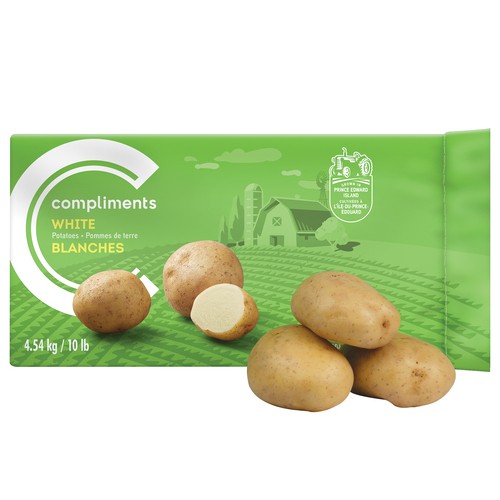 Compliments Paper bag Potato White 4.54 kg
