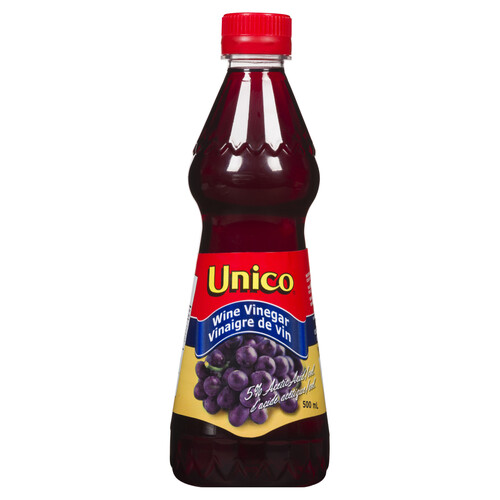 Unico Vinegar Red Wine 500 ml