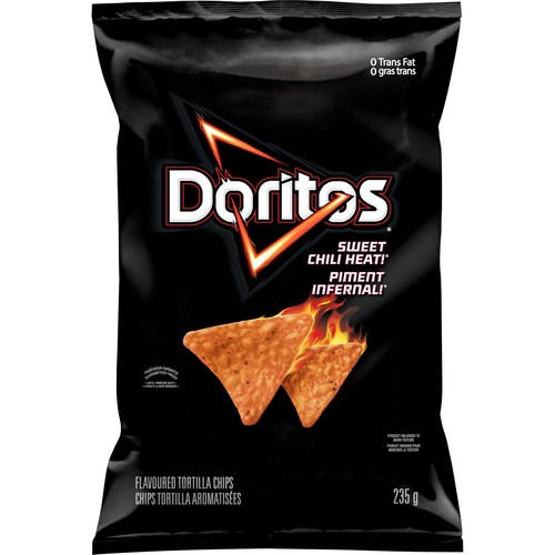 Doritos Sweet Chili Heat! Flavoured Tortilla Chips 235 g