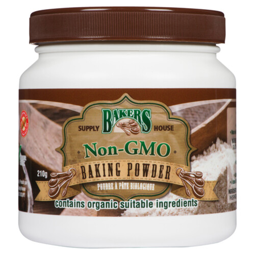 Baker's Supply House Organic Baking Powder 210 g