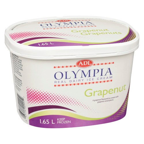 Olympia Ice Cream Grapenut 1.65 L