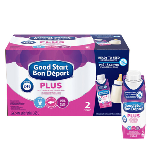 Good Start Plus 2 Baby Formula Ready-To-Feed Tetra Pak 15 x 250 ml