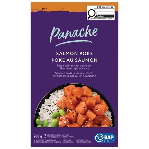Panache Salmon Poke Kit 200 g (frozen)