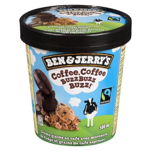 Ben & Jerry's Ice Cream Coffee Buzz 500 ml
