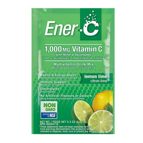 Ener-C Multivitamin Drink Mix Lemon Lime 30 Count