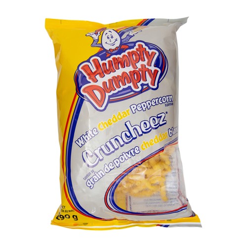 Humpty Dumpty Cruncheez White Cheddar Peppercorn 290 g