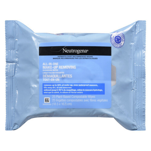 Neutrogena All In One Cleansing Wipes 25 Sheets