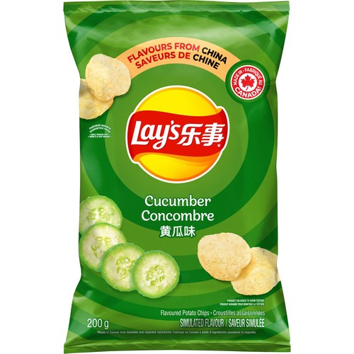 Lay's Potato Chips Cucumber Flavoured 200 g