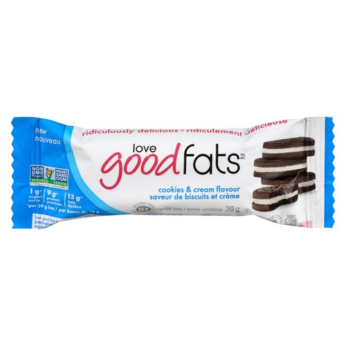 Love Good Fats Bar Cookies & Cream 39 g