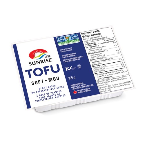 Sunrise Tofu Soft 300 g