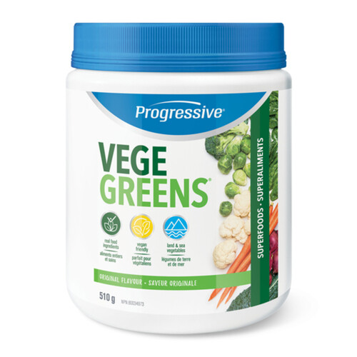 Progressive VegeGreens Supplements Original 510 g