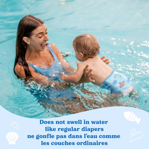 Huggies Little Swimmers Disposable Swim Diapers Size 5+ 10 Count