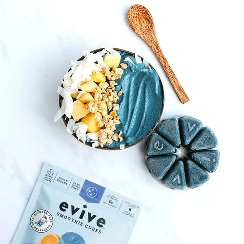 Evive Frozen Smoothie Cubes No Added Sugar Tropical Pineapple 405 g