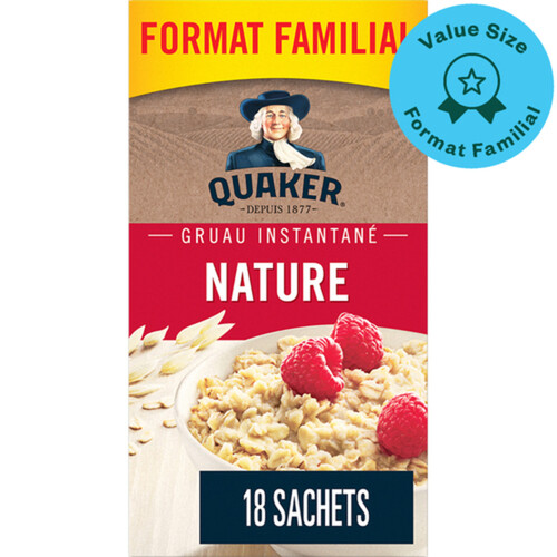 Quaker Instant Oatmeal Regular 504 g