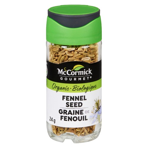McCormick Gourmet Organic Spice Fennel Seed 24 g