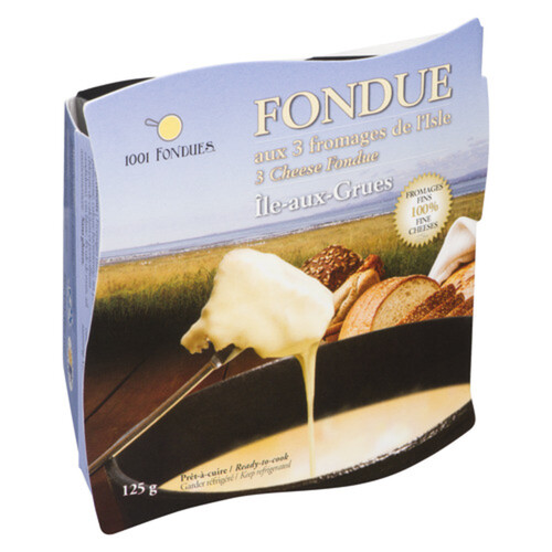 Plaisir Gourmets Fondue Snack Island Cheese 125 g